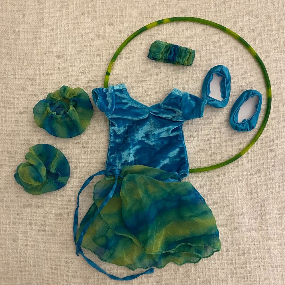 1990s Vintage Pleasant Company American Girl Doll Rhythmic Dancing Outfit and Ac